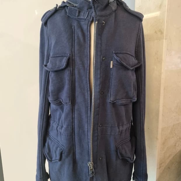 폴로 진스 드로스트링 자켓 집업