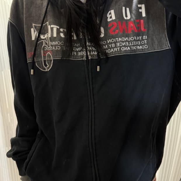 후부 올드스쿨 네이비 후드집업 2xl