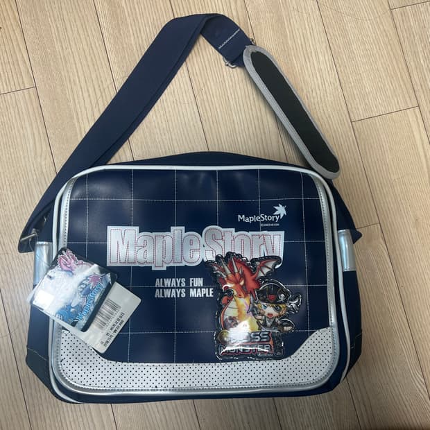 2008 메이플스토리 맥시멈 숄더 백 고전문구 고전완구