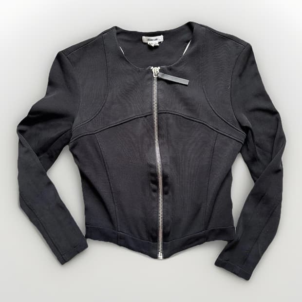 Helmut Lang 크롭 집업 자켓