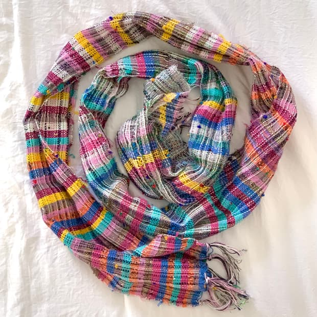 JPN vtg rainbow 머플러