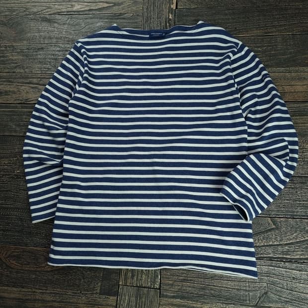 세인트제임스 스트라이프 보트넥 루즈핏 롱슬리브 긴팔티 M18927