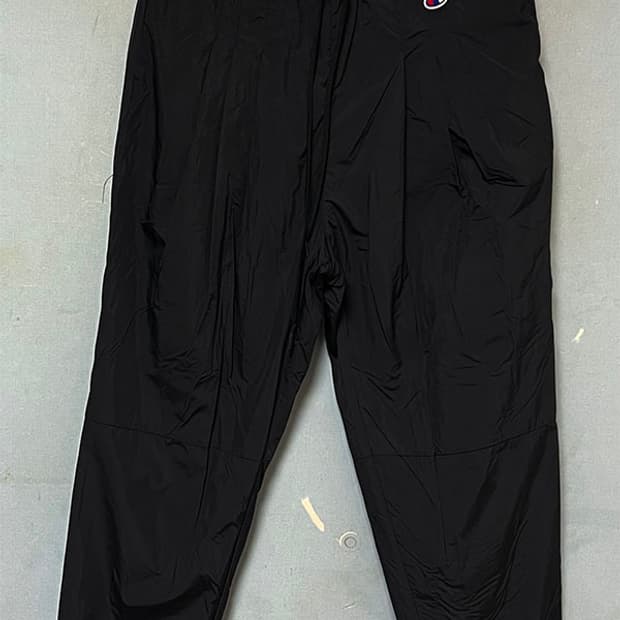 챔피온 남자 우븐팬츠 춘추 조거 트랙팬츠 매장판 나일론 블랙 L 32