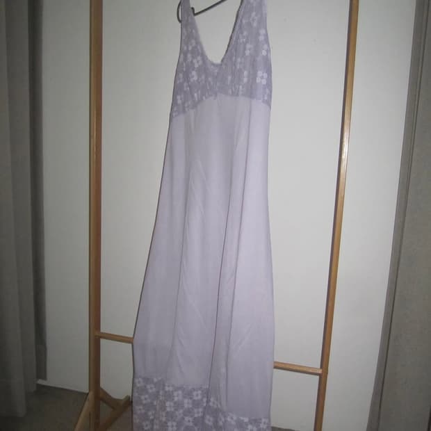 Lilac slip dress