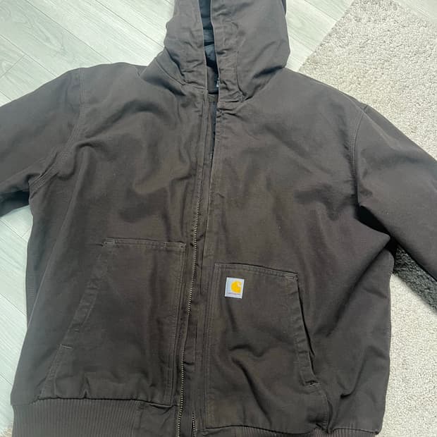 칼하트 덕 액티브 자켓 샌드스톤 XL