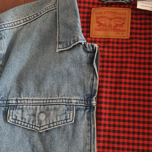 M) 리바이스 청 자켓 집업