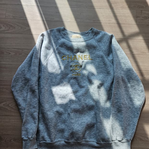 빈티지 샤넬 스웻셔츠 부틀렉