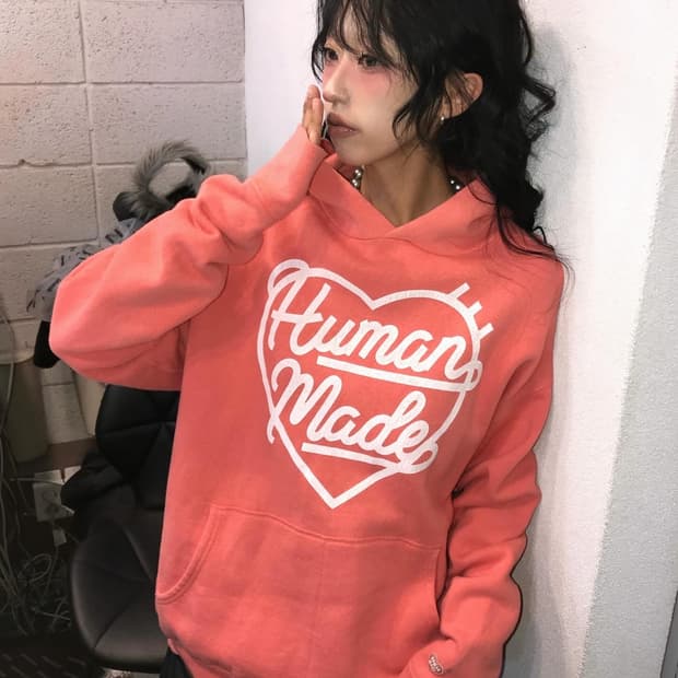 Human Made Tsuriami Hoodie - Pink