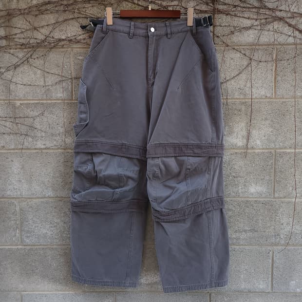 [2] 파프롬왓  파 레이어드 워크 팬츠_차콜