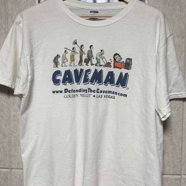 90s Caveman 티셔츠