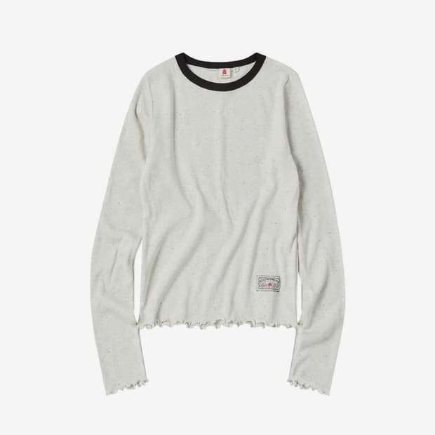 꼬모니노즈 레이어드 티 W LAYERED T-SHIRT