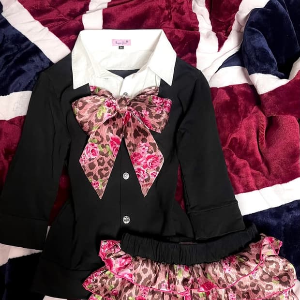 MA*rs 슈가글로스 로즈 호피 상의