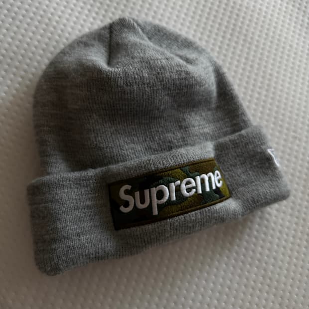 슈프림 카모 비니 