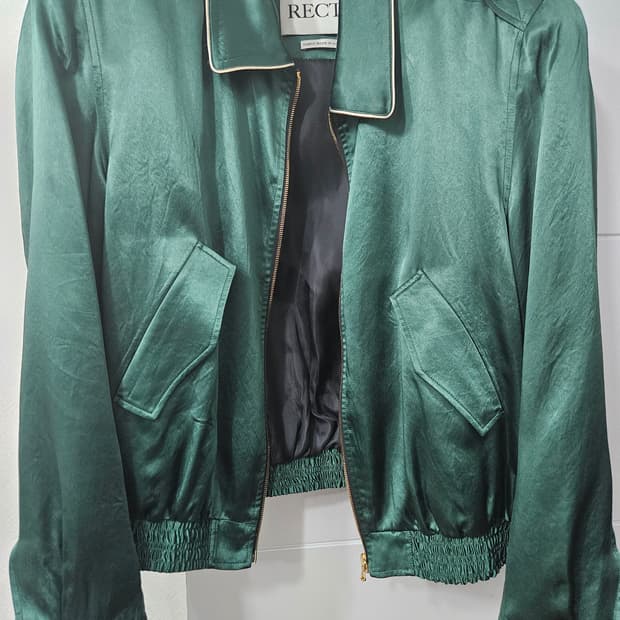 렉토 80s 플루이드 벤 점퍼 자켓 빈티지 그린 xl