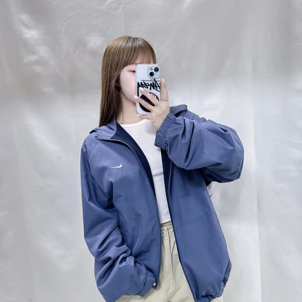 나이키 00’s 배색 스우시 점퍼 