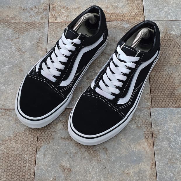 (235)반스 올드스쿨 검흰