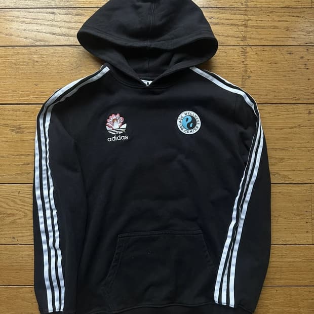 아디다스 x 팔라스 팔라스테 그래픽 후드 블랙