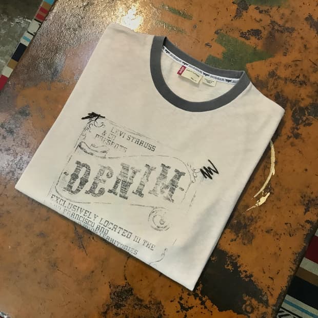 리바이스 베이지 레이어드 롱 슬리브 남성 105 사이즈 