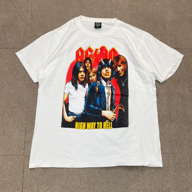 Rocky Road 록키로드 밴드티 acdc