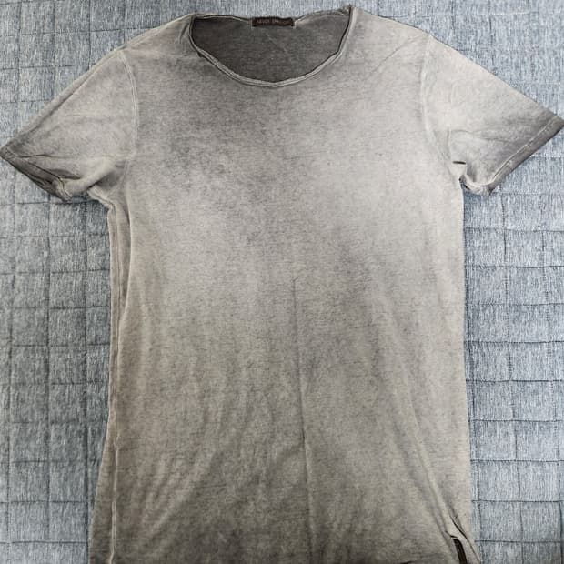 시리즈(series) made in italy 가먼트 다잉 티셔츠