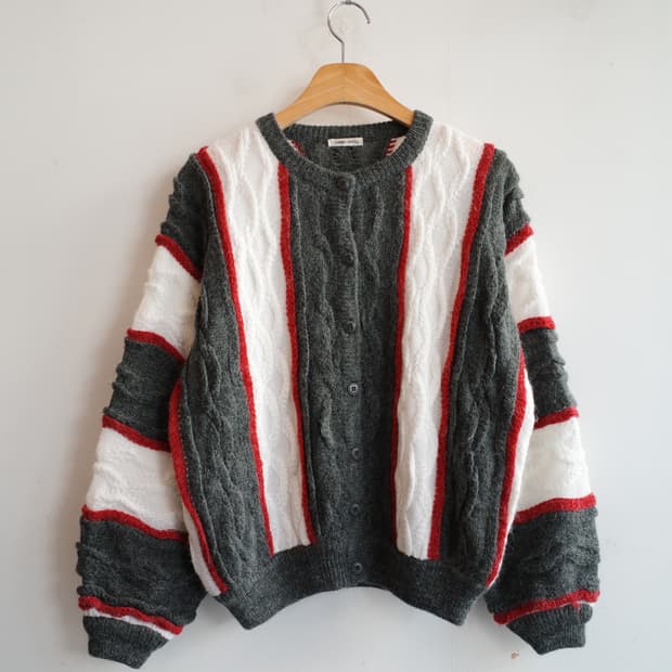 Japan brand 니트 가디건