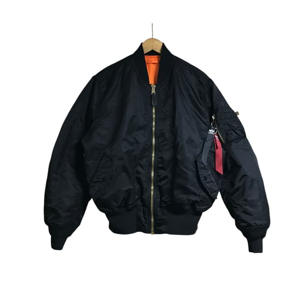 알파인더스트리 양면 리버시블 ma-1 항공점퍼