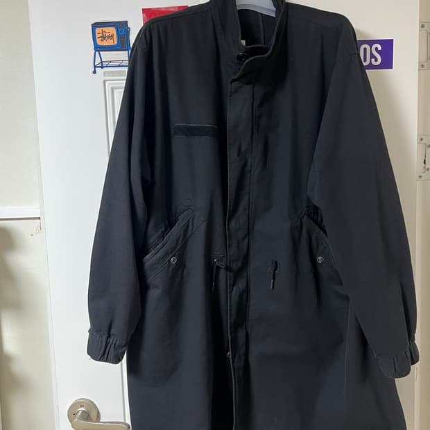 [3] 해칭룸 Mods parka 워시드 블랙