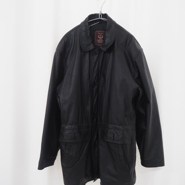 Ralph Eton cowskin car coat 