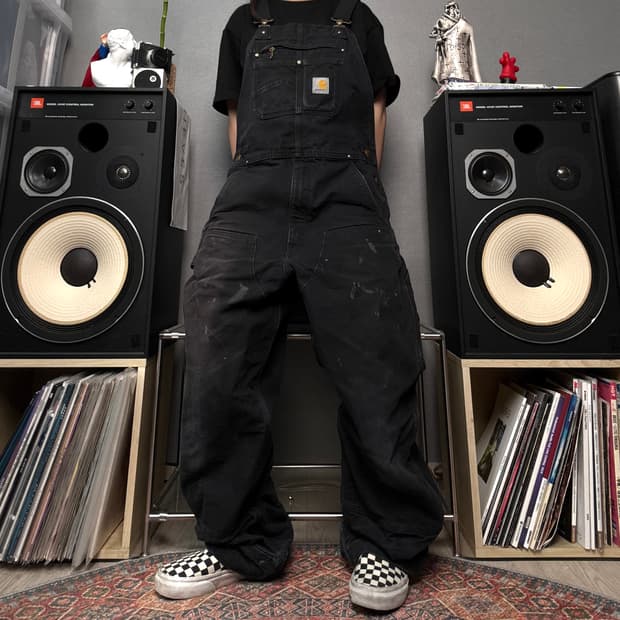 칼하트 더블니 카펜터 오버롤