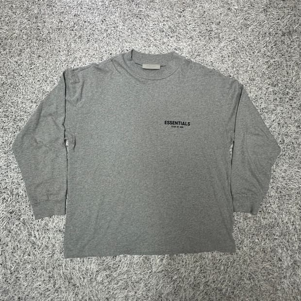 피어오브갓 에센셜 롱슬리브 그레이 L
