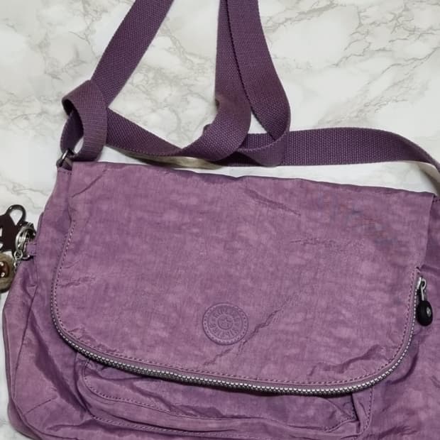 키플링 보라색 크로스백
