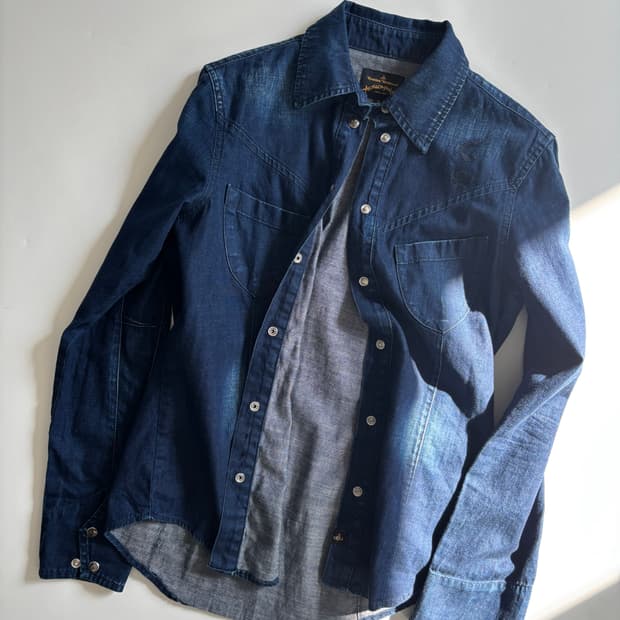 Vivienne Westwood 비비안웨스트우드 데님 셔츠