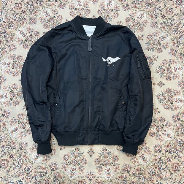 알파 X 앨솔리타리오 MA-1 플라이트 자켓