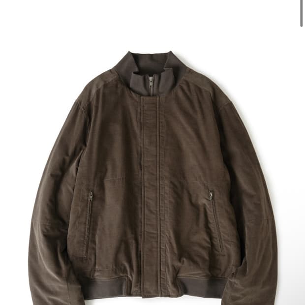 해칭룸 Tanker Jacket Corduroy Dark Brown