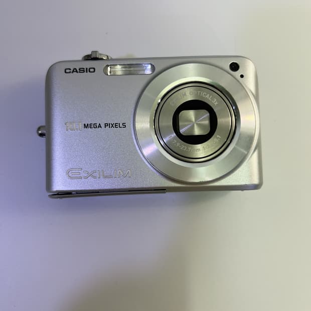 (풀박스) 카시오 엑슬림 z1050 실버 빈티지 디카