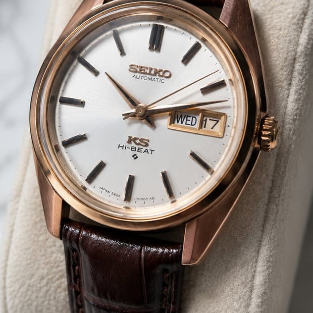 세이코 KING SEIKO HI-BEAT 5626-7000 CAP GOL
