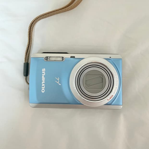 올림푸스 뮤7040 블루 (하투하 유하 디카)