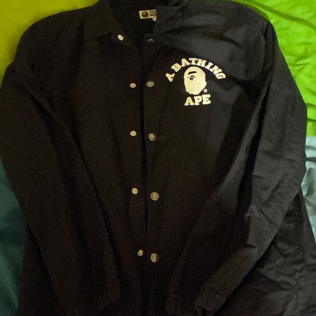 베이프 코치 자켓