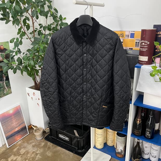 바버 리데스데일 퀼팅점퍼 XL