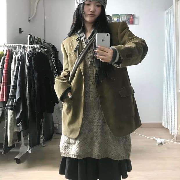 미라이클립 빈티지 코디세트