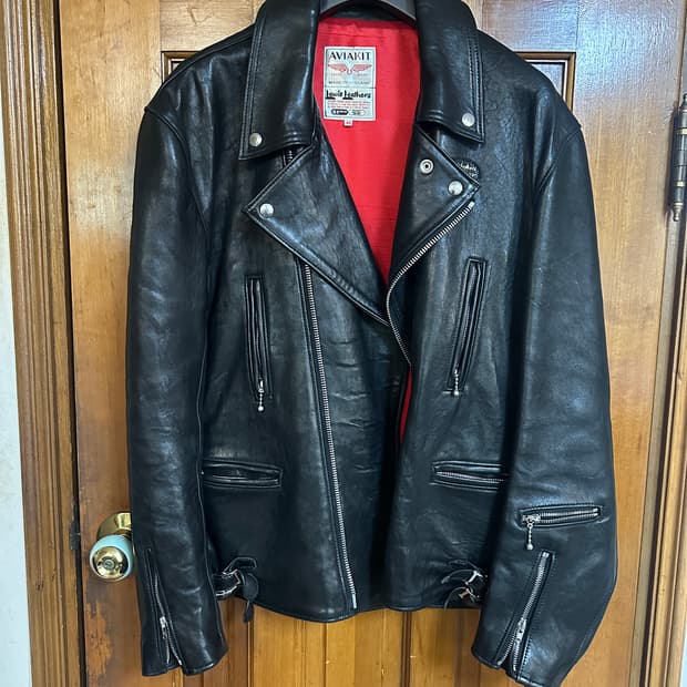 Lewis Leathers Riding Jacket Sheep Skin