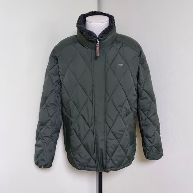 스케쳐스 남성 퀼팅 패딩 자켓 XL(105)

