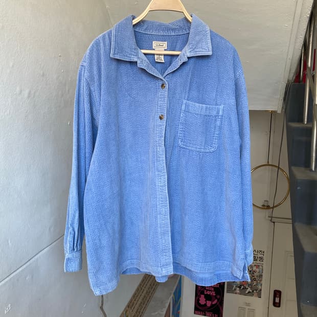 LLBEAN 골덴 코듀로이 셔츠