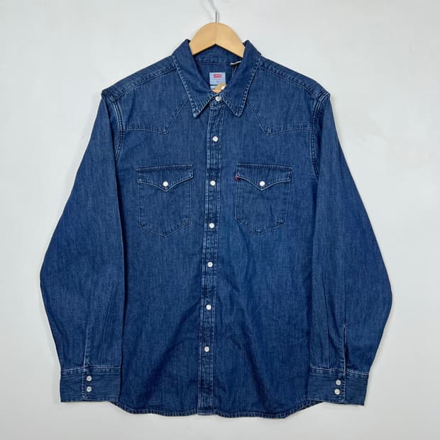 Levis 리바이스 데님 웨스턴 셔츠