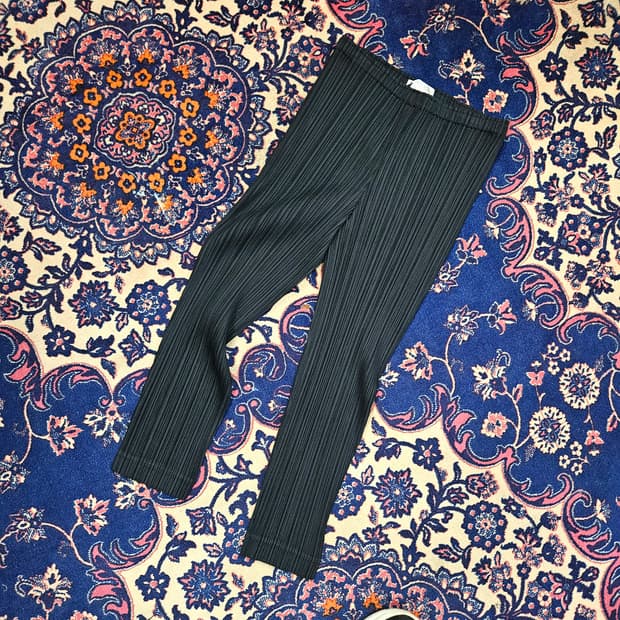 플리츠플리즈 No. PP31-JF432 플리츠 발목 팬츠 2size