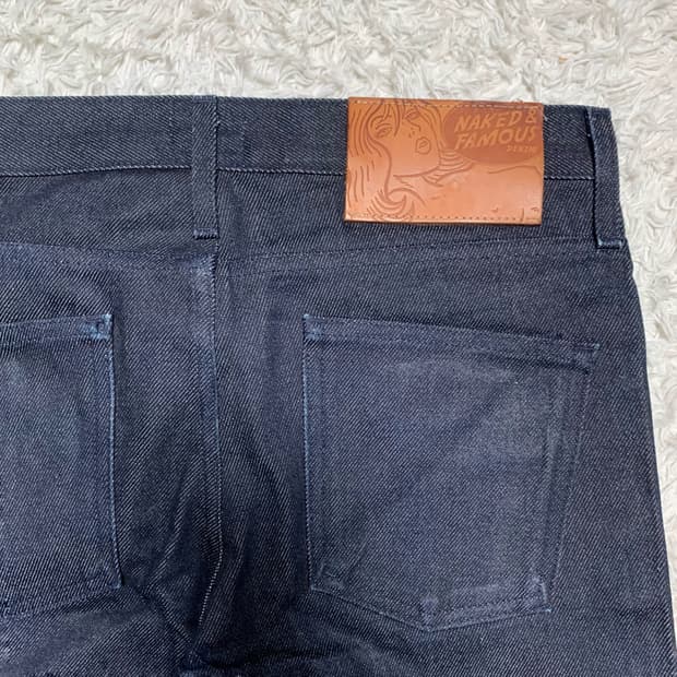 [33] Naked & Famous 스키니 가이 19oz 셀비지 데님팬츠