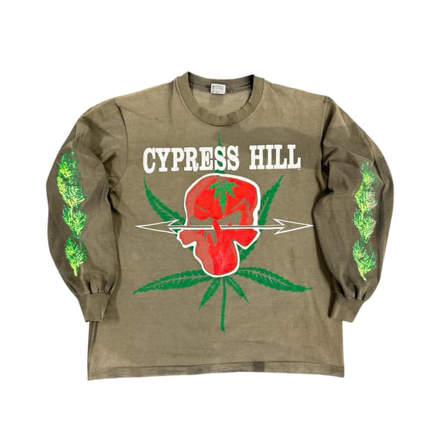 빈티지 90s Cypress Hill 사이프레스 힐 롱슬리브 티셔츠