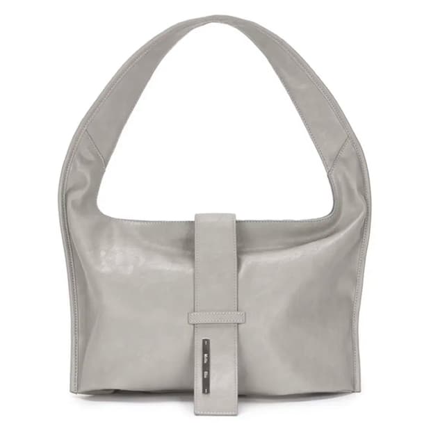 마뗑킴 베루 스퀘어 숄더백 그레이 verrou bag grey