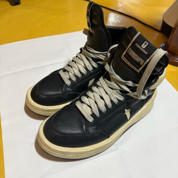 릭오웬스 컨버스 다크쉐도우 터보웨폰