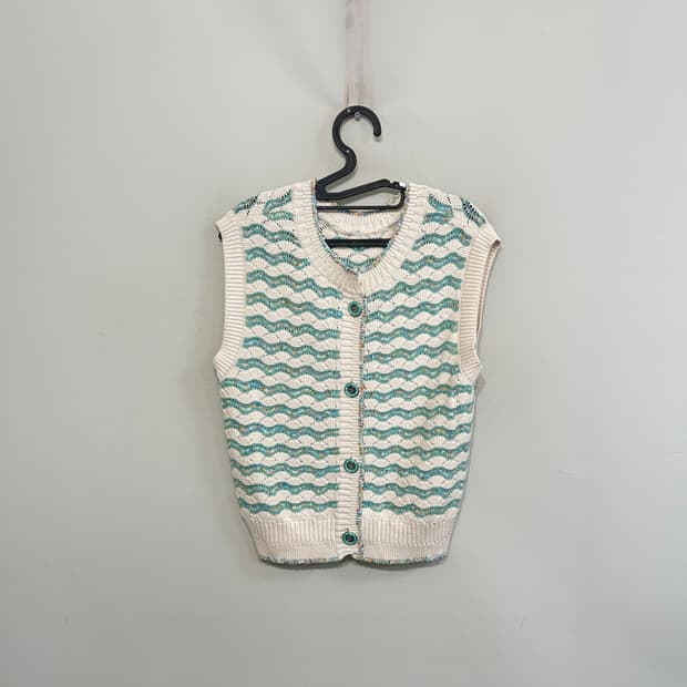 한섬 마인 2022 니트 조끼 90